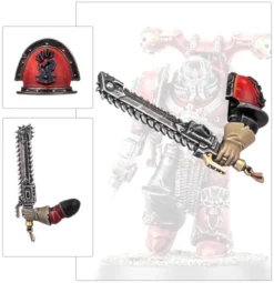 W40k : Space Marines du Chaos - Améliorations et Décalcos Red Corsairs