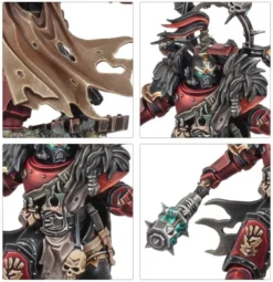 W40k - Space Marines du Chaos - Capitaine-écumeur Red Corsair