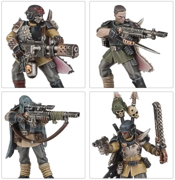 W40k : Space Marines du Chaos - Escouade de Gardes Renégats