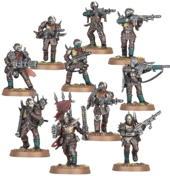 W40k : Space Marines du Chaos - Escouade de Gardes Renégats