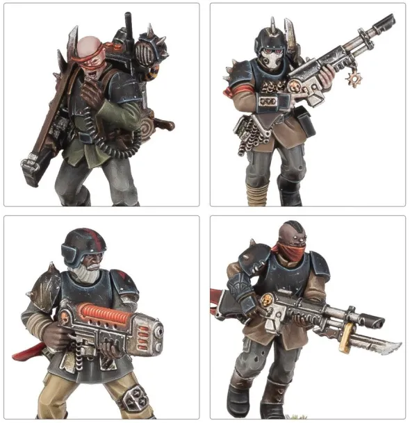 W40k : Space Marines du Chaos - Escouade de Gardes Renégats