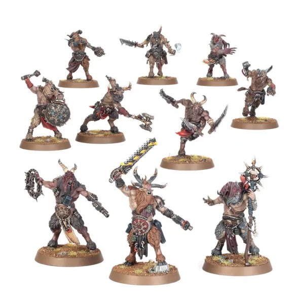 W40K - Space Marines du Chaos : Hommes-bêtes Affregors