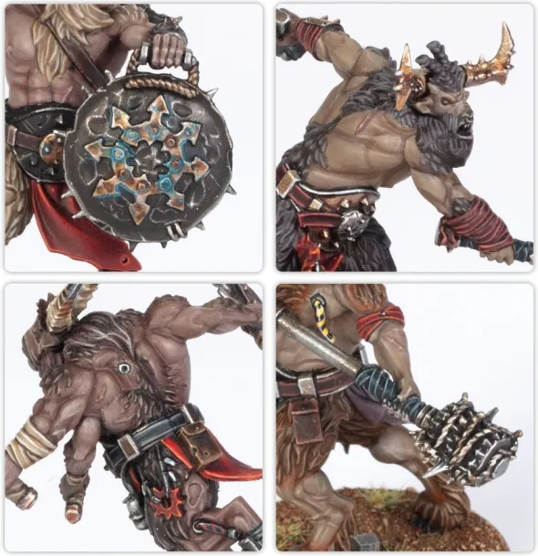 W40K - Space Marines du Chaos : Hommes-bêtes Affregors