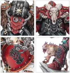 W40K - Space Marines du Chaos - Huron Blackheart et les Maîtres du Maelström