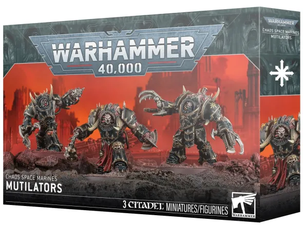 W40K : Space Marines du Chaos - Mutilators