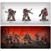 W40k : Space Marines du Chaos - Pillards Red Corsairs