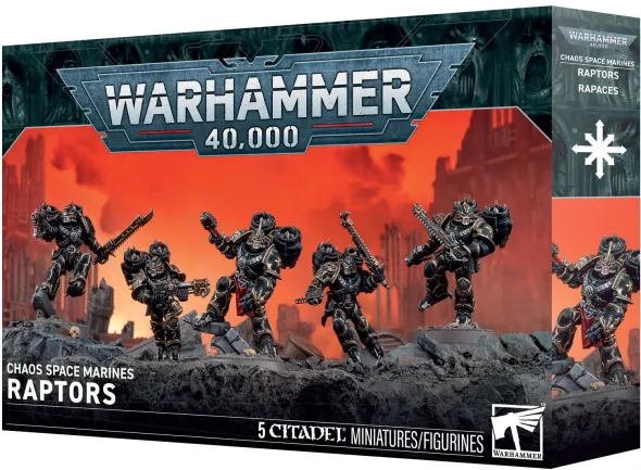 W40K - Space Marines du Chaos : Rapaces / Serres du Warp