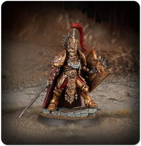 W40K / The Horus Heresy - Custodes - Capitaine-rempart
