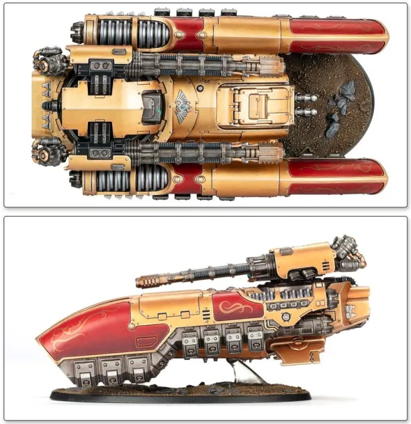W40K / The Horus Heresy - Custodes - Char Antigrav Caladius