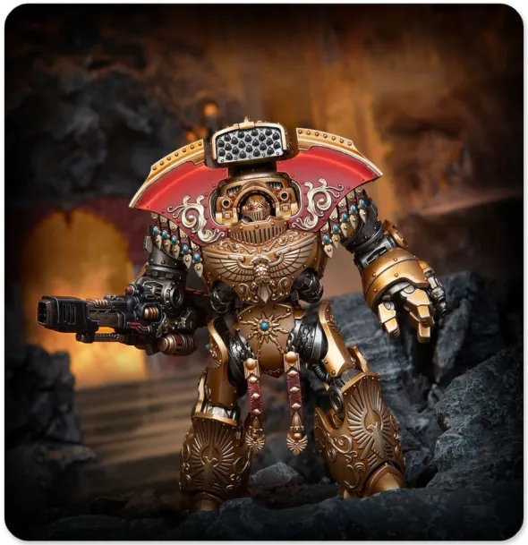 W40K / The Horus Heresy : Custodes - Dreadnought Lourd Telemon