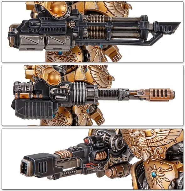 W40K / The Horus Heresy : Custodes - Dreadnought Lourd Telemon