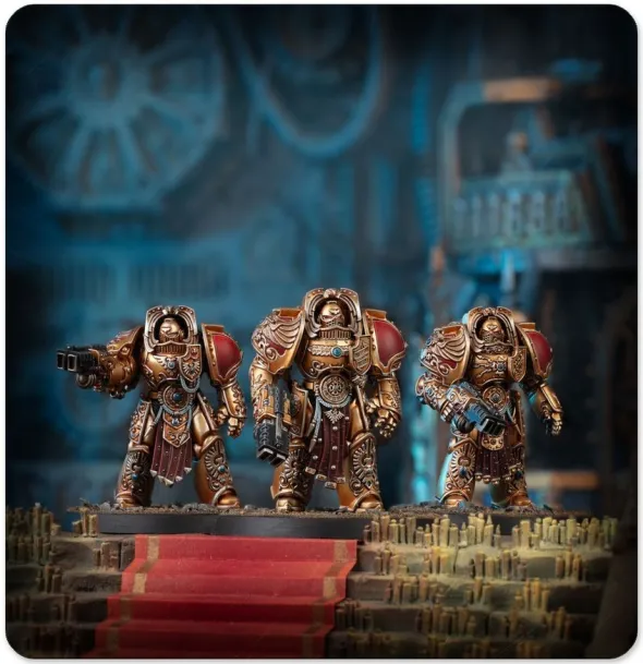 W40K / The Horus Heresy - Custodes - Sodalité de Terminators Aquilon