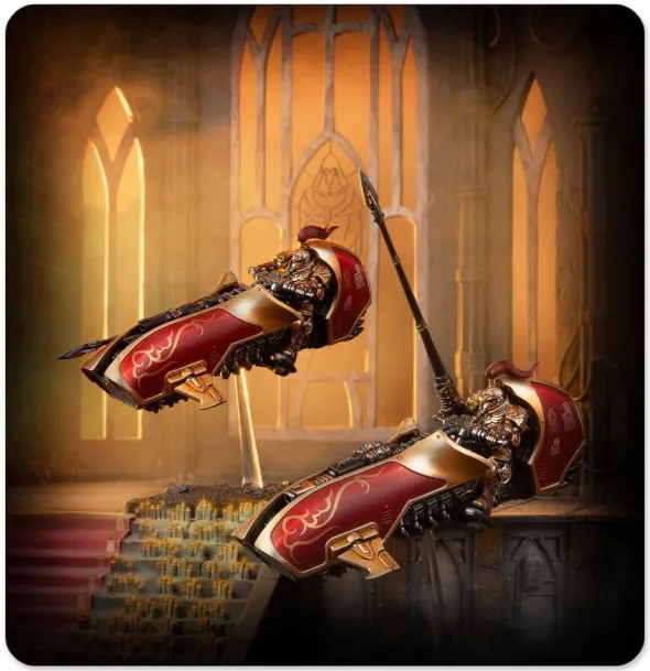 W40K / The Horus Heresy : Custodes - Sodalité de Motojets Gyrfalcon
