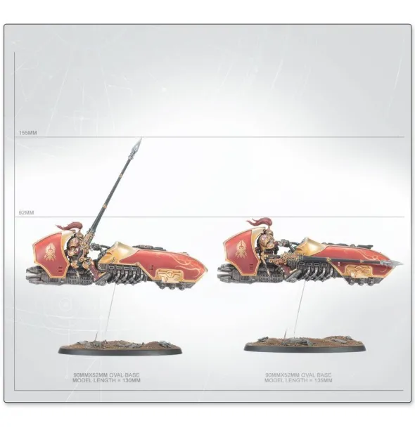 W40K / The Horus Heresy : Custodes - Sodalité de Motojets Gyrfalcon