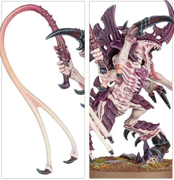 W40K : Tyranids - Primat Tyranide avec Bioknout