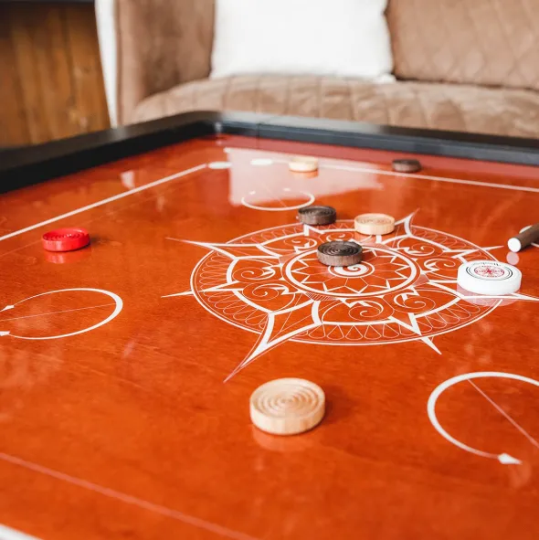 Woodestic Carrom Set (Cerisier - Ébène)