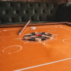 Woodestic Carrom Set (Hêtre vapeur - Noyer)