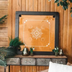 Woodestic Carrom Set (Hêtre vapeur - Ébène)