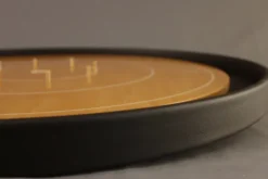 Woodestic Crokinole Tournament Set (Hêtre vapeur - Chocolat noir)