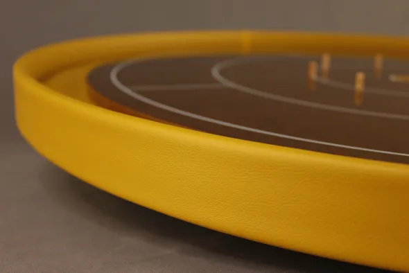 Woodestic Crokinole Tournament Set (Noyer - Amber)