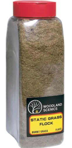 Woodland Scenics - Herbe Statique en Shaker - Burnt Grass