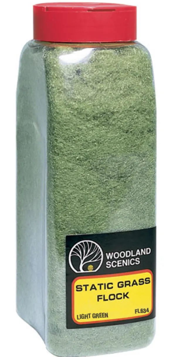 Woodland Scenics - Herbe Statique en Shaker - Light Green
