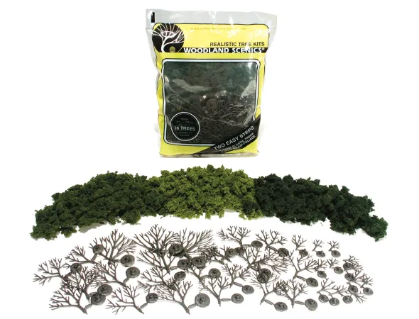 Woodland Scenics - Light, Medium and Dark Green : 8-12 cm