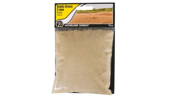 Woodland Scenics - Static Grass Straw 2mm