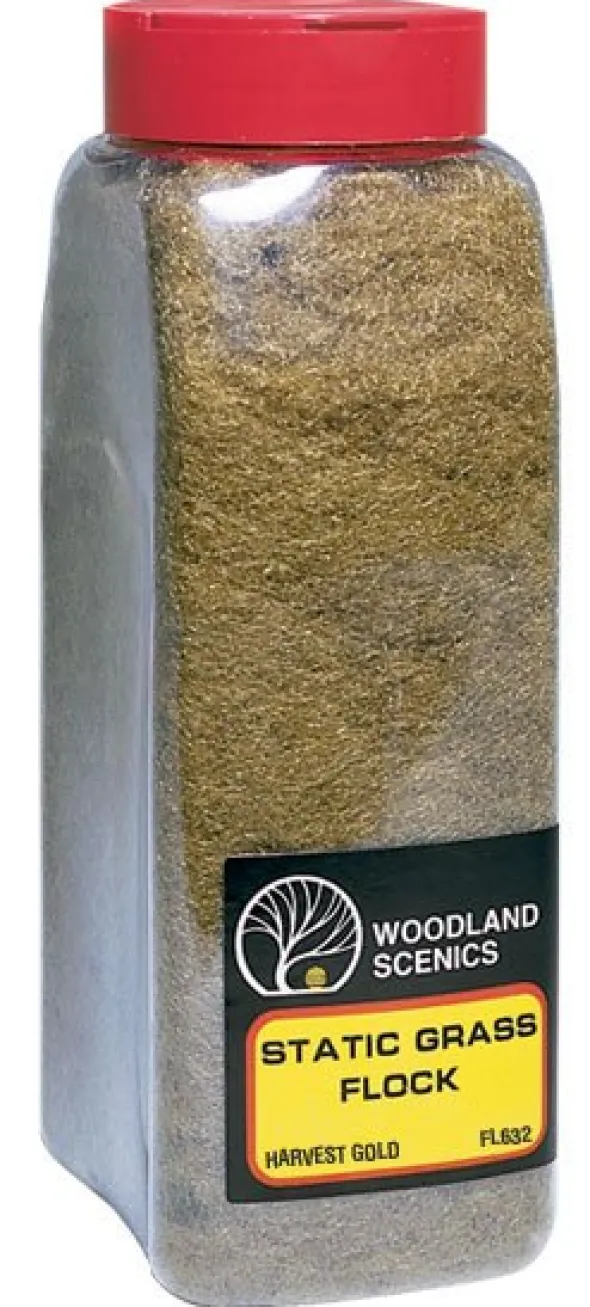 Woodland Scenics - Woodland Scenics - Herbe Statique en Shaker - Harvest Gold