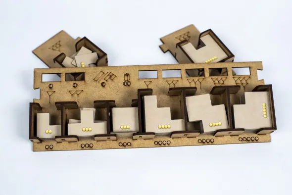 World Wonders - Rangement pour Boîte Geekmod Compatible