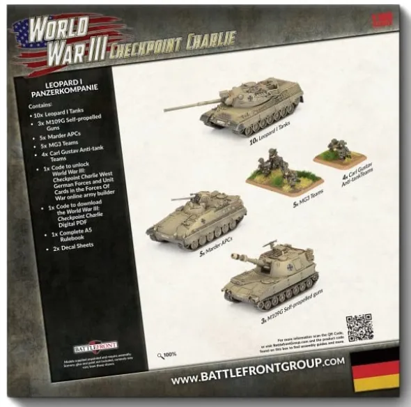 WWIII - Leopard 1 Panzerkompanie (Limited Edition)