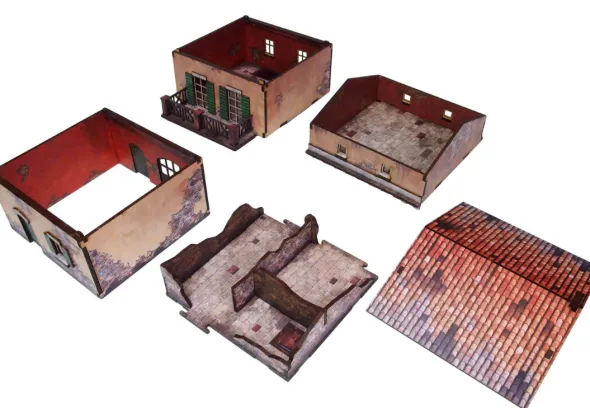 WW2 - Italy Balcony House