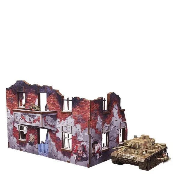 WW2 Ostfront Stalingrad - Apartment Block Back