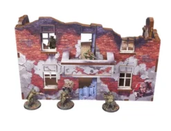 WW2 Ostfront Stalingrad - Apartment Block Back