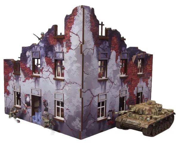 WW2 Ostfront Stalingrad - Apartment Block Front