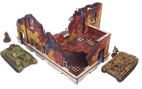 WW2 Ostfront Stalingrad - School Left