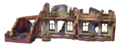 WW2 Ostfront Stalingrad - Small House with Garage