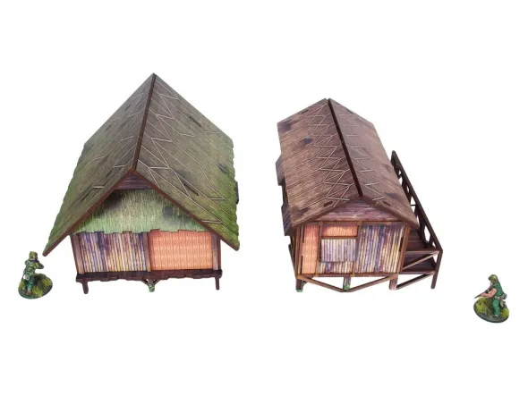 WW2 - Pacific Jungle Huts