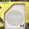 Wyrdscape Bases - 3x Clear Bases 50mm