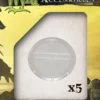 Wyrdscape Bases - 5x Clear Bases 40mm