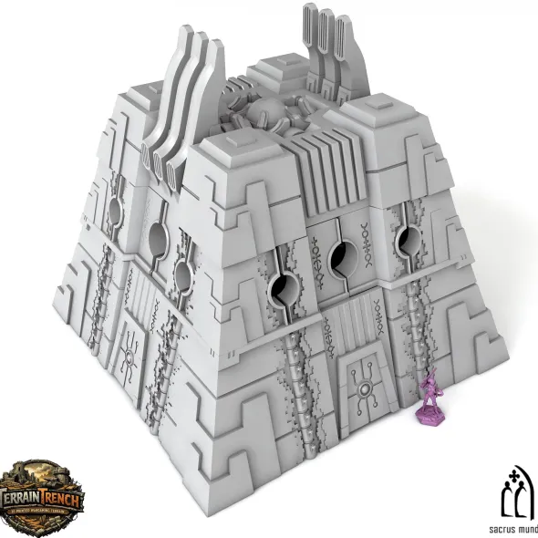 Xenos Pyramid - Scifi Terrain