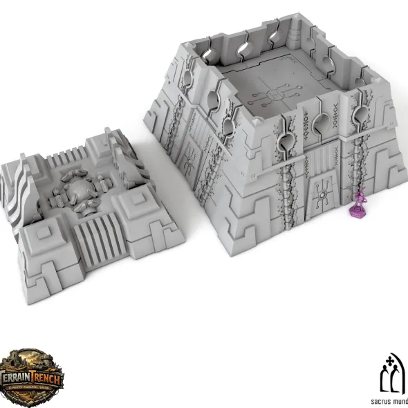 Xenos Pyramid - Scifi Terrain