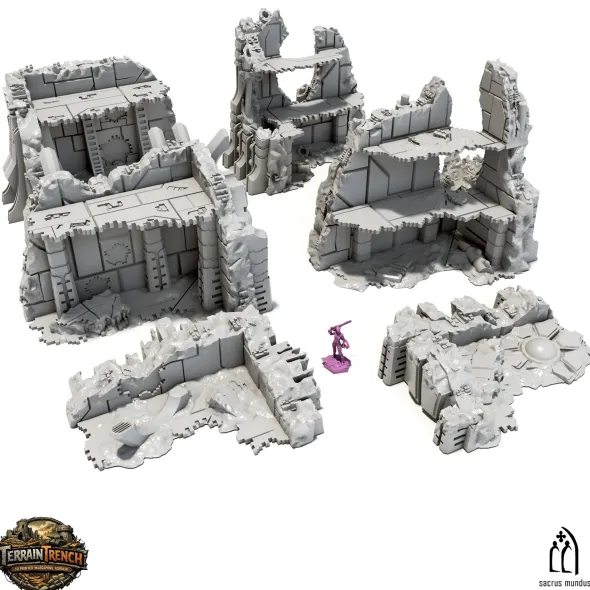 Xenos Ruins - Wargame Scenery