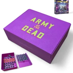 Zombicide Army of the Dead - Boite rangement Zombies Fuchsia compatible