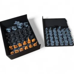 Zombicide Army of the Dead - Boite rangement Zombies noir compatible