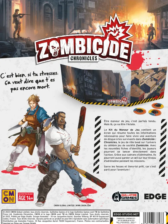 Zombicide : Chronicles - Kit du Meneur de Jeu